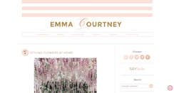 Desktop Screenshot of emma-courtney.com